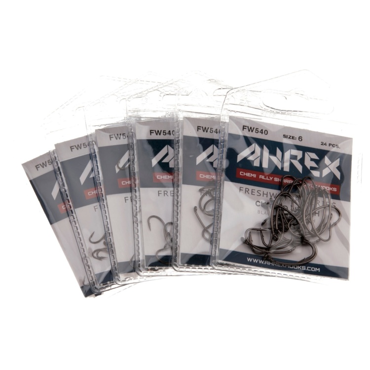 Ahrex Fw540 Curved Nymph Barbed #12 Trout Fly Tying Hooks